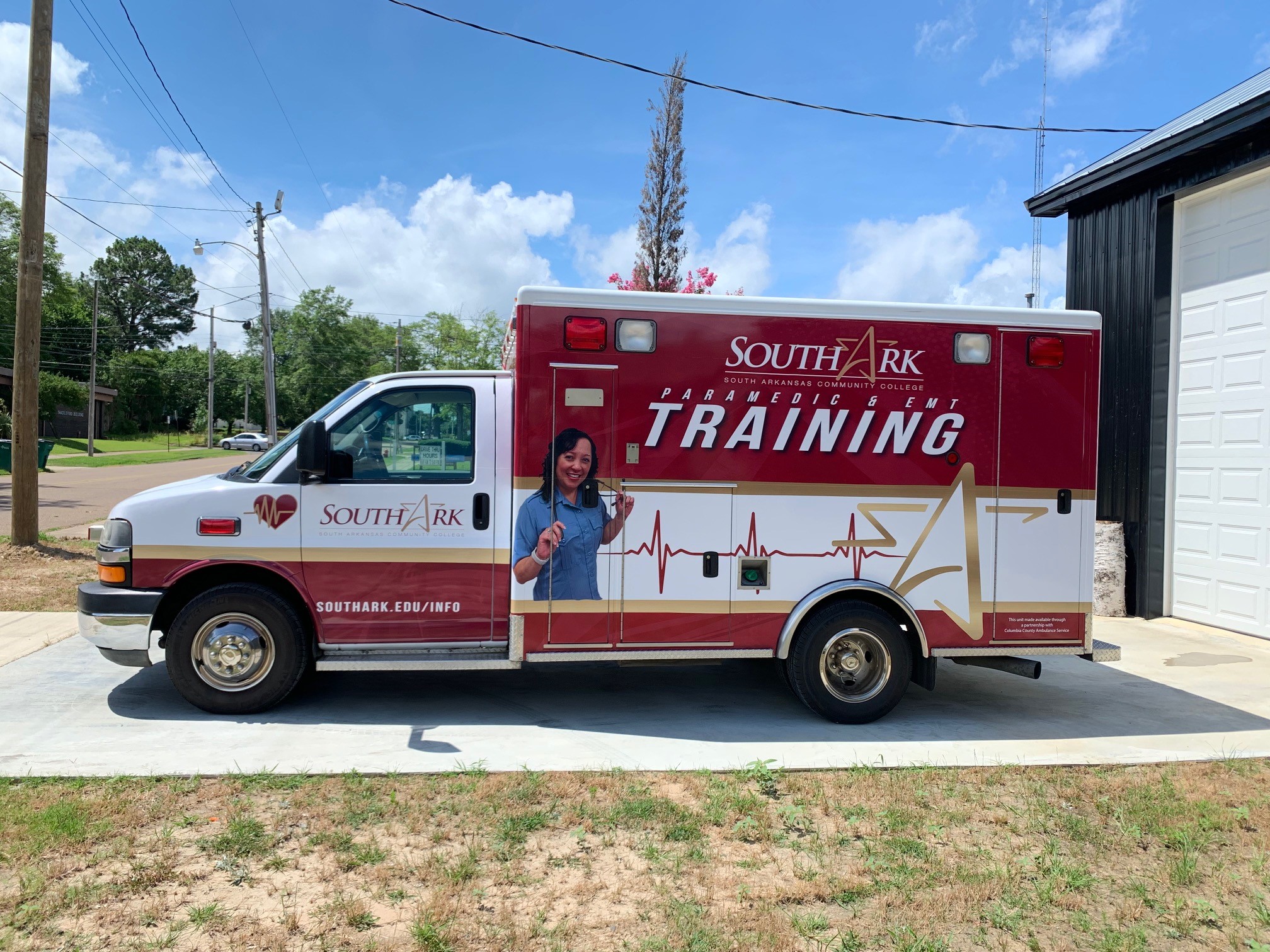SouthArk's new Ambulance Trainer